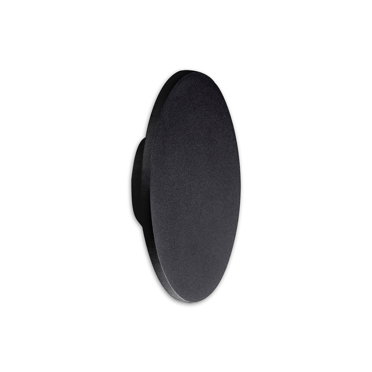 Bora 18cm Oval LED Wall Light 8W 3000K - Matt Black