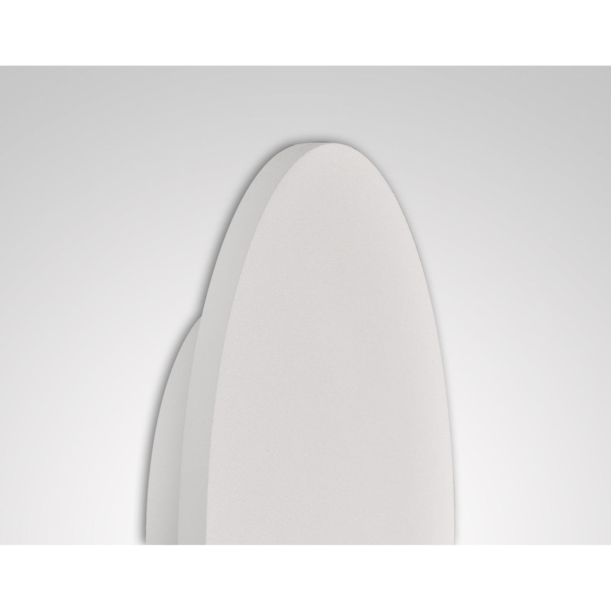 Bora Oval LED Wall/Flush Ceiling Light 30W 3000K - Matt White