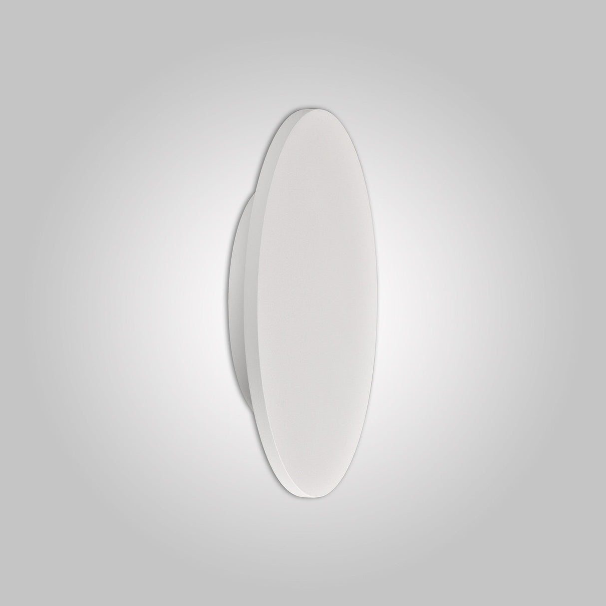Bora Oval LED Wall/Flush Ceiling Light 30W 3000K - Matt White