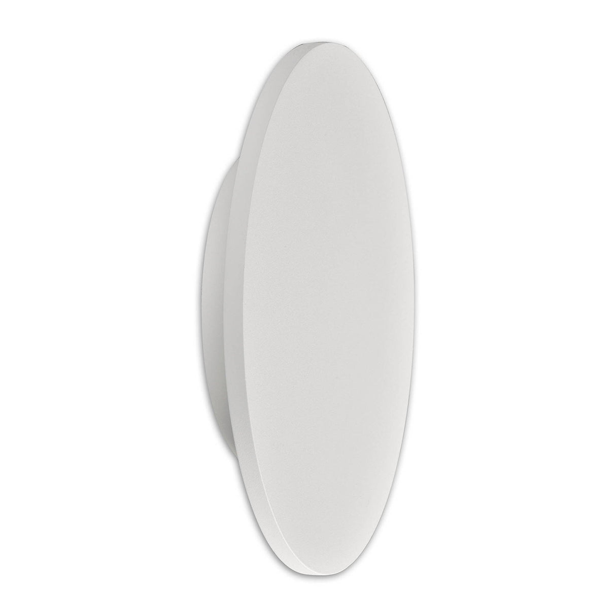 Bora Oval LED Wall/Flush Ceiling Light 30W 2700K - Matt White