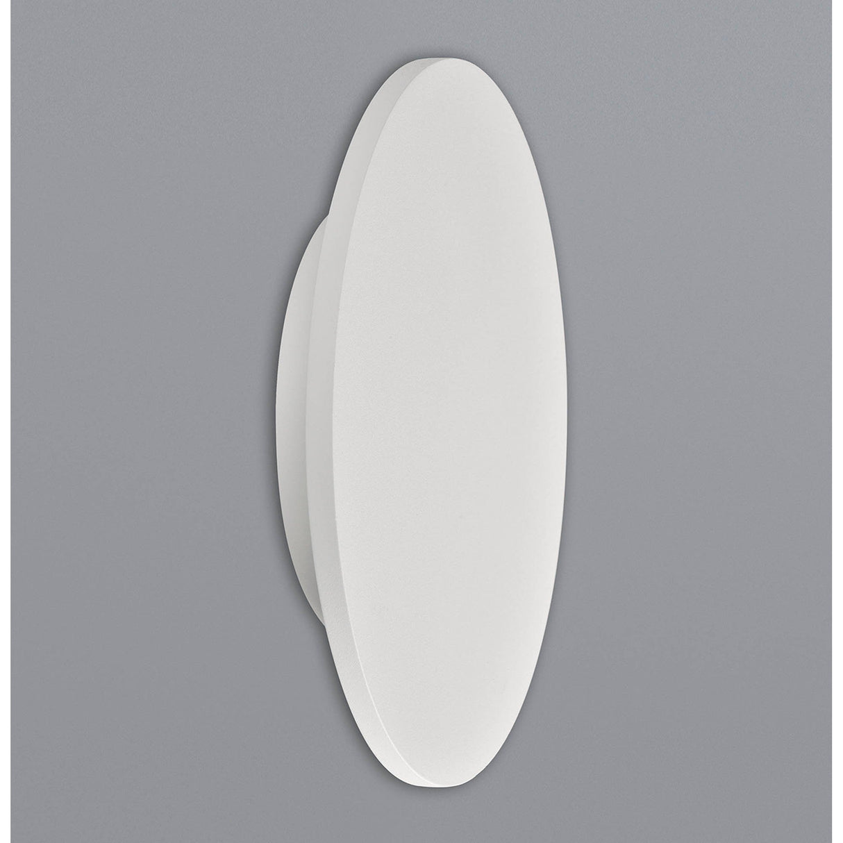 Bora Oval LED Wall/Flush Ceiling Light 30W 2700K - Matt White