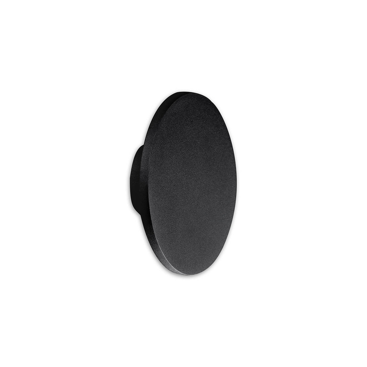 Bora 13.5cm Oval LED Wall Light 6W 2700K - Matt Black