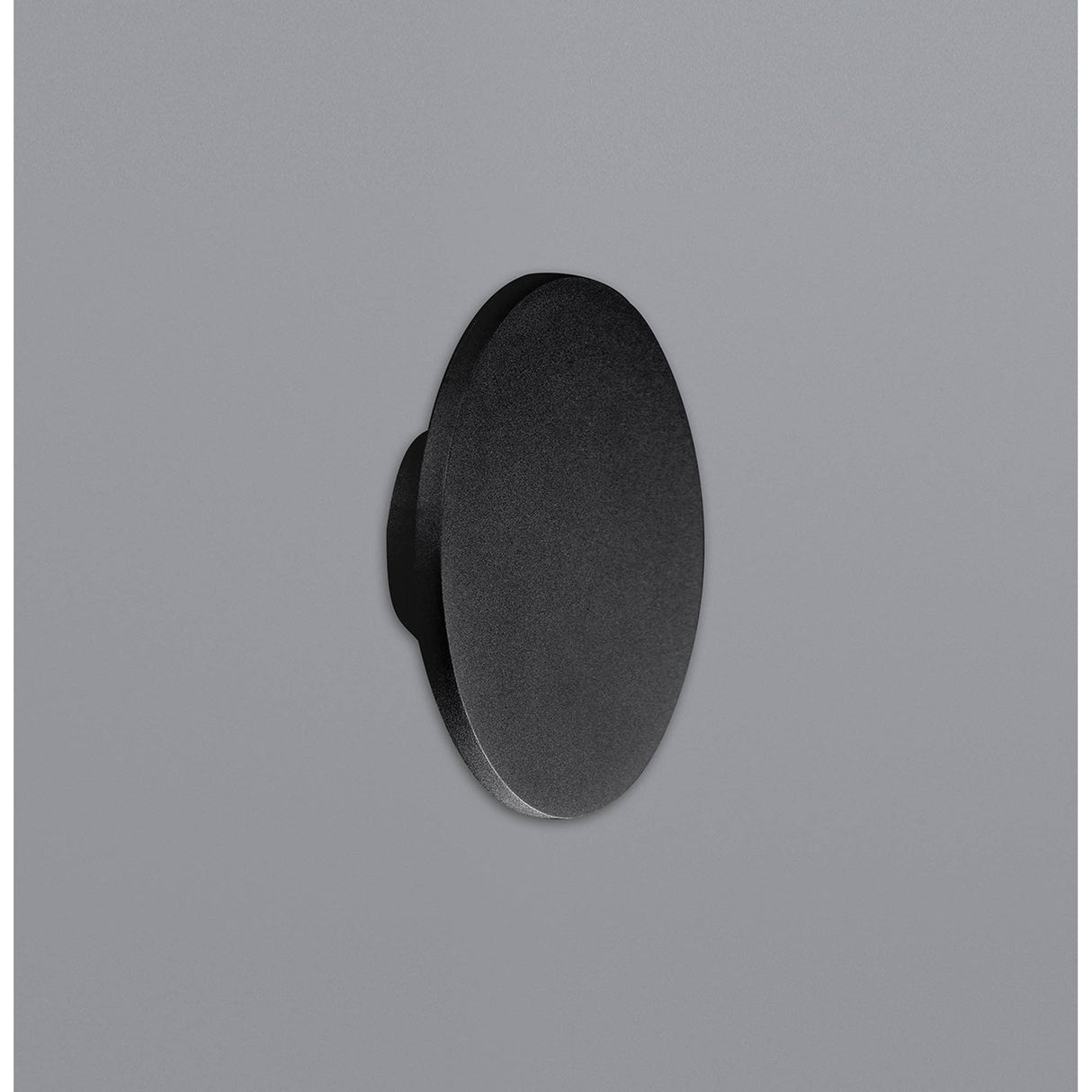 Bora 13.5cm Oval LED Wall Light 6W 2700K - Matt Black