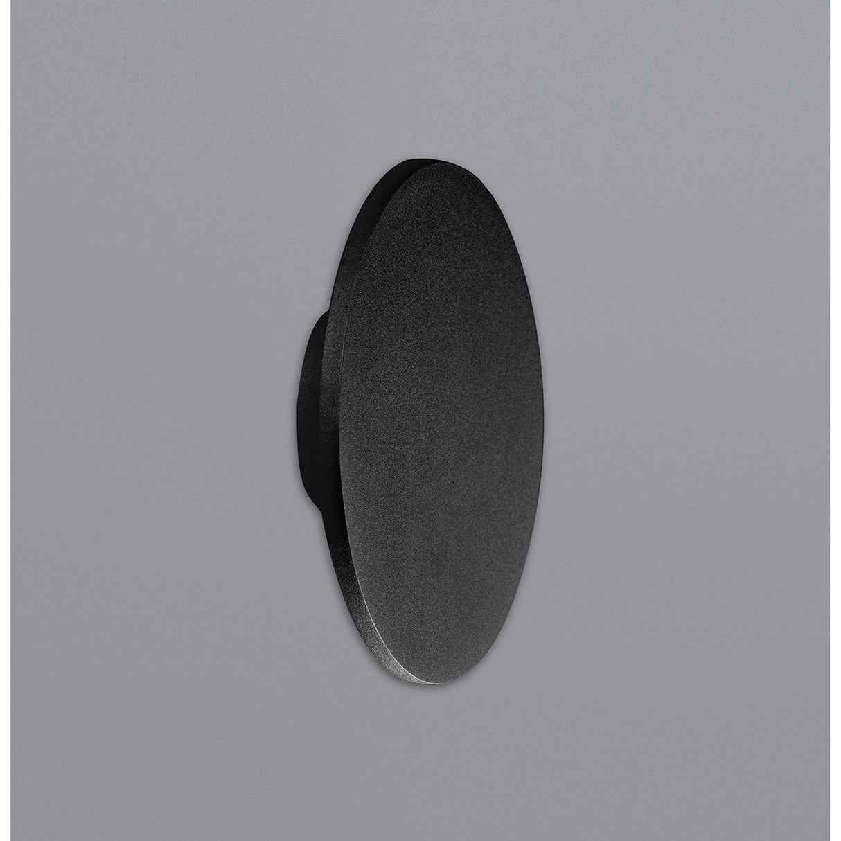 Bora 18cm Oval LED Wall Light 12W 2700K - Matt Black