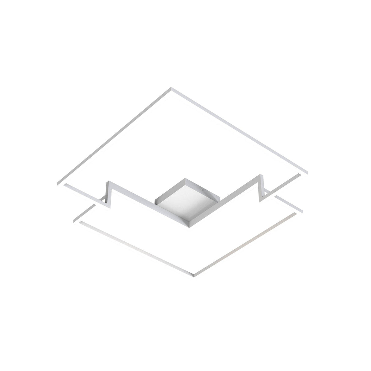 Boutique LED Flush Ceiling Light 79W 3000K - White