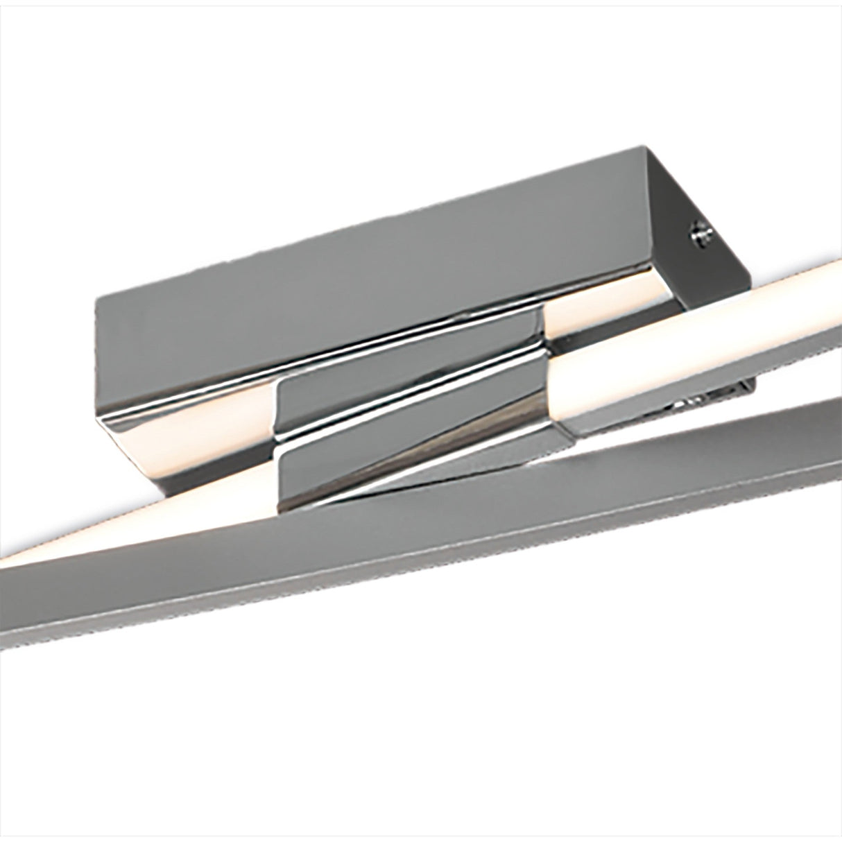 Bucle LED Semi-Flush Ceiling Light 36W - Polished Chrome