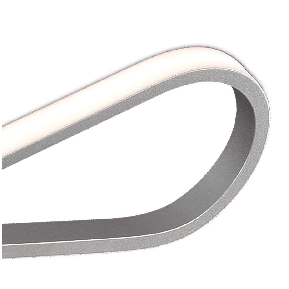 Bucle LED Wall Light 20W 3000K - Chrome/White