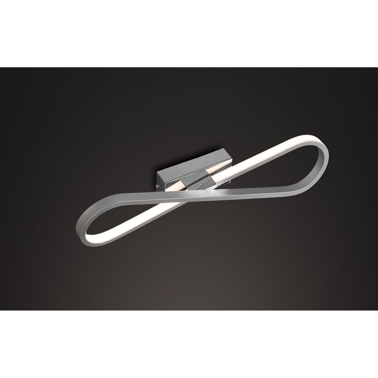 Bucle LED Wall Light 20W 3000K - Chrome/White