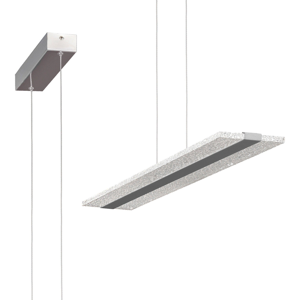 Burbuja 120cm LED Linear Suspension Light 48W 4000K - Chrome