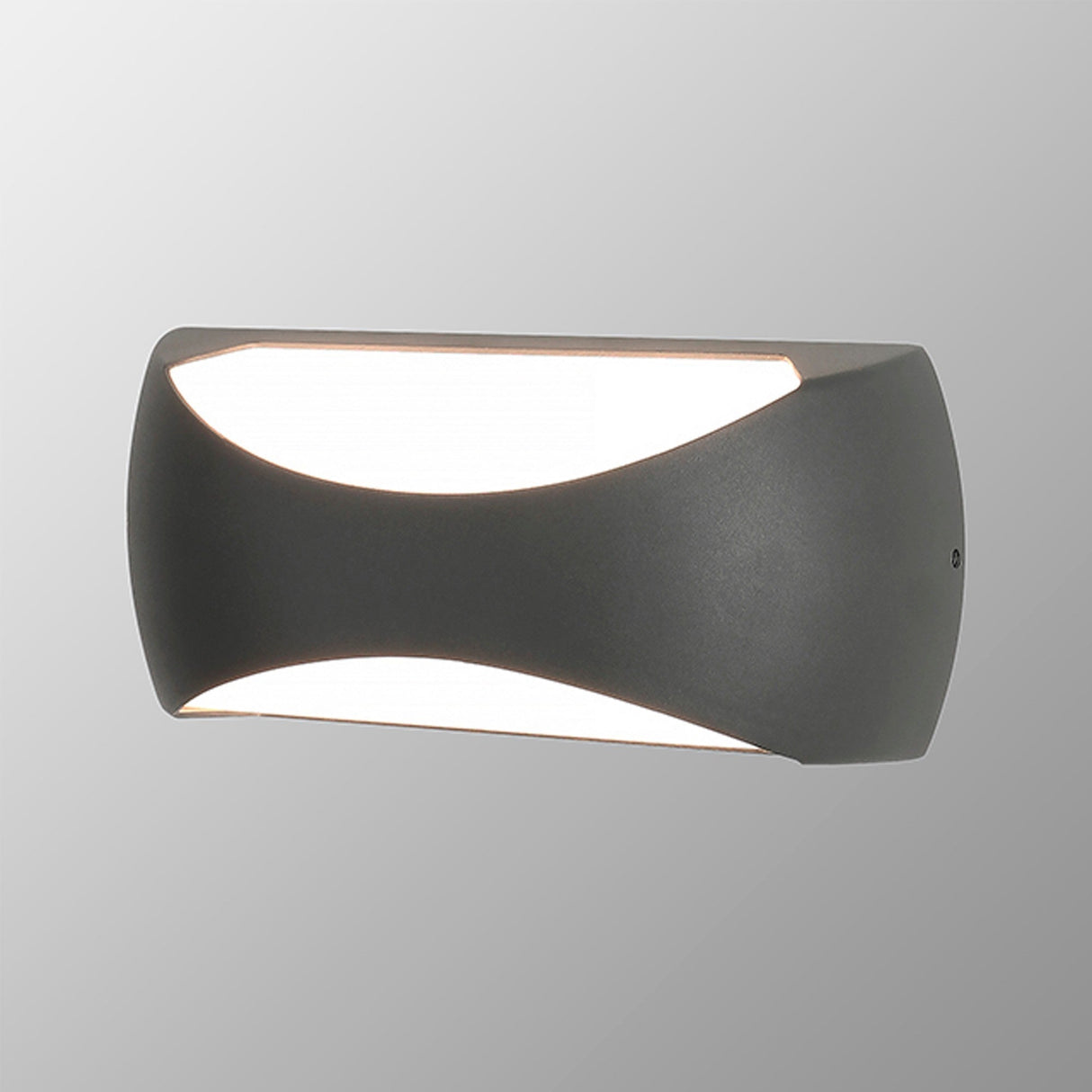 Butan Outdoor LED Wall Light 6W 3000K - Dark Grey