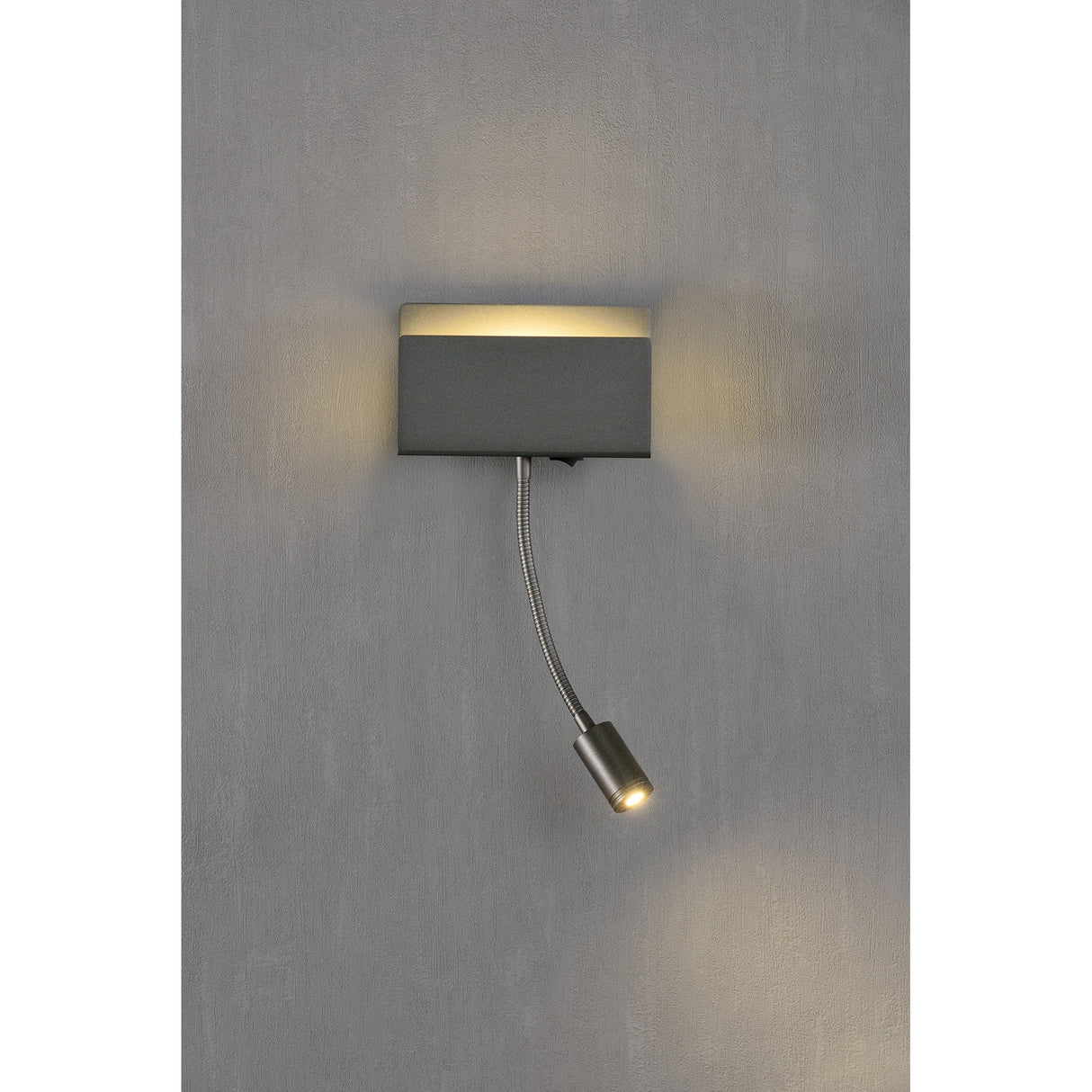 Cabarete LED Wall/Reading Light 3W 3000K - Matt Black