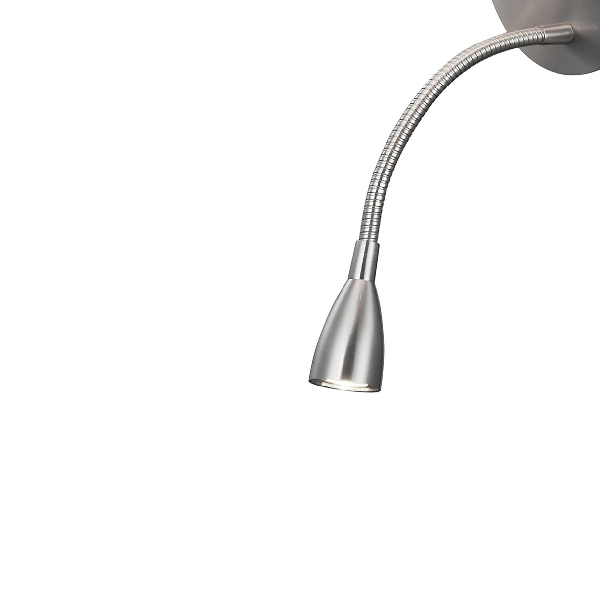 Caicos LED Wall/Reading Light With USB Charger - Nickel