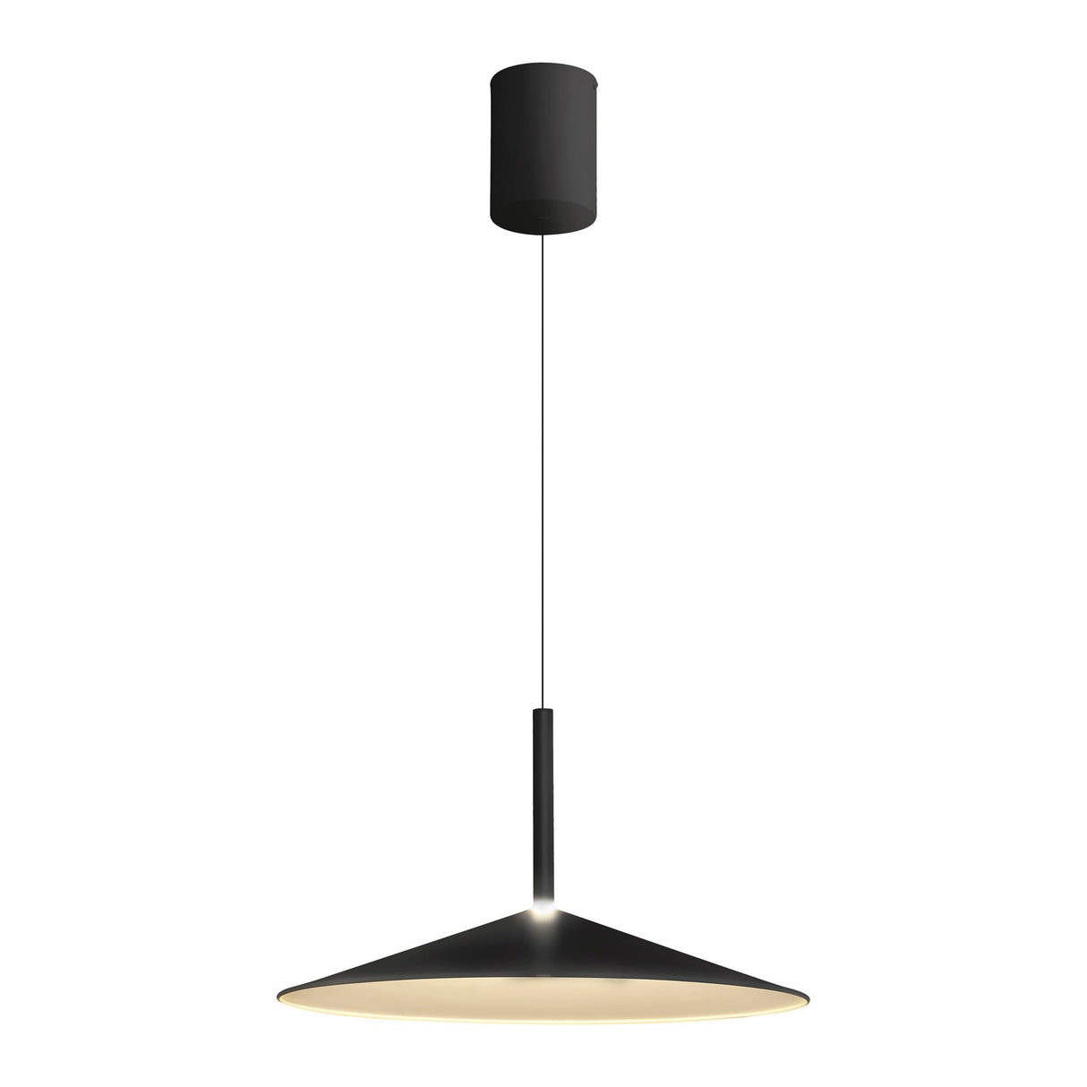 Calice 48cm LED Pendant Light 16W 3000K - Black & White