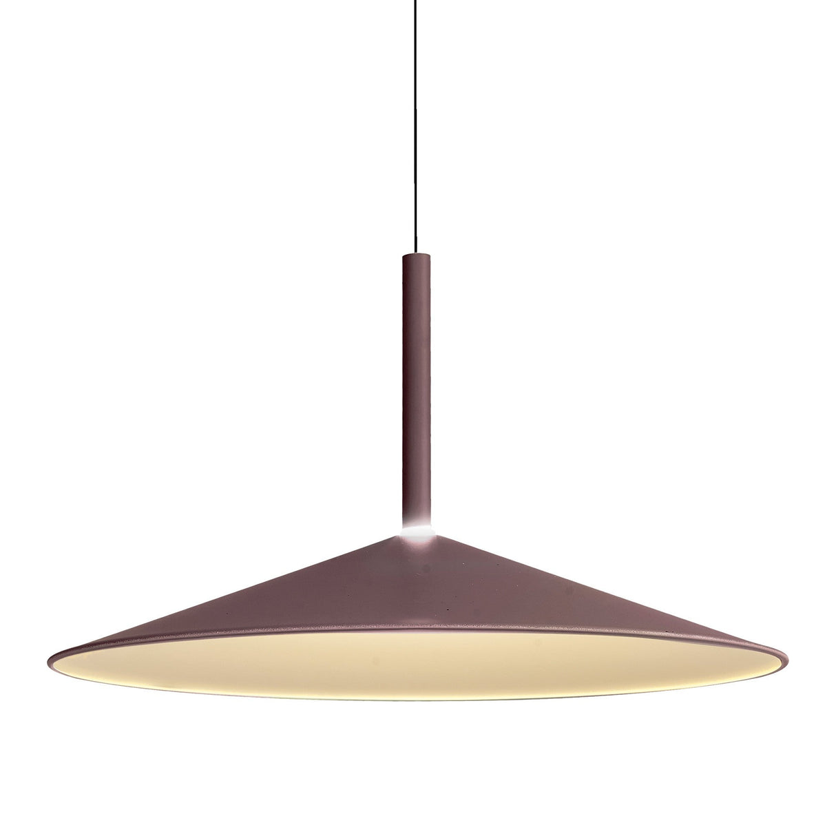 Calice 48cm Dimmable LED Pendant Light 16W 3000K - Coffee & White