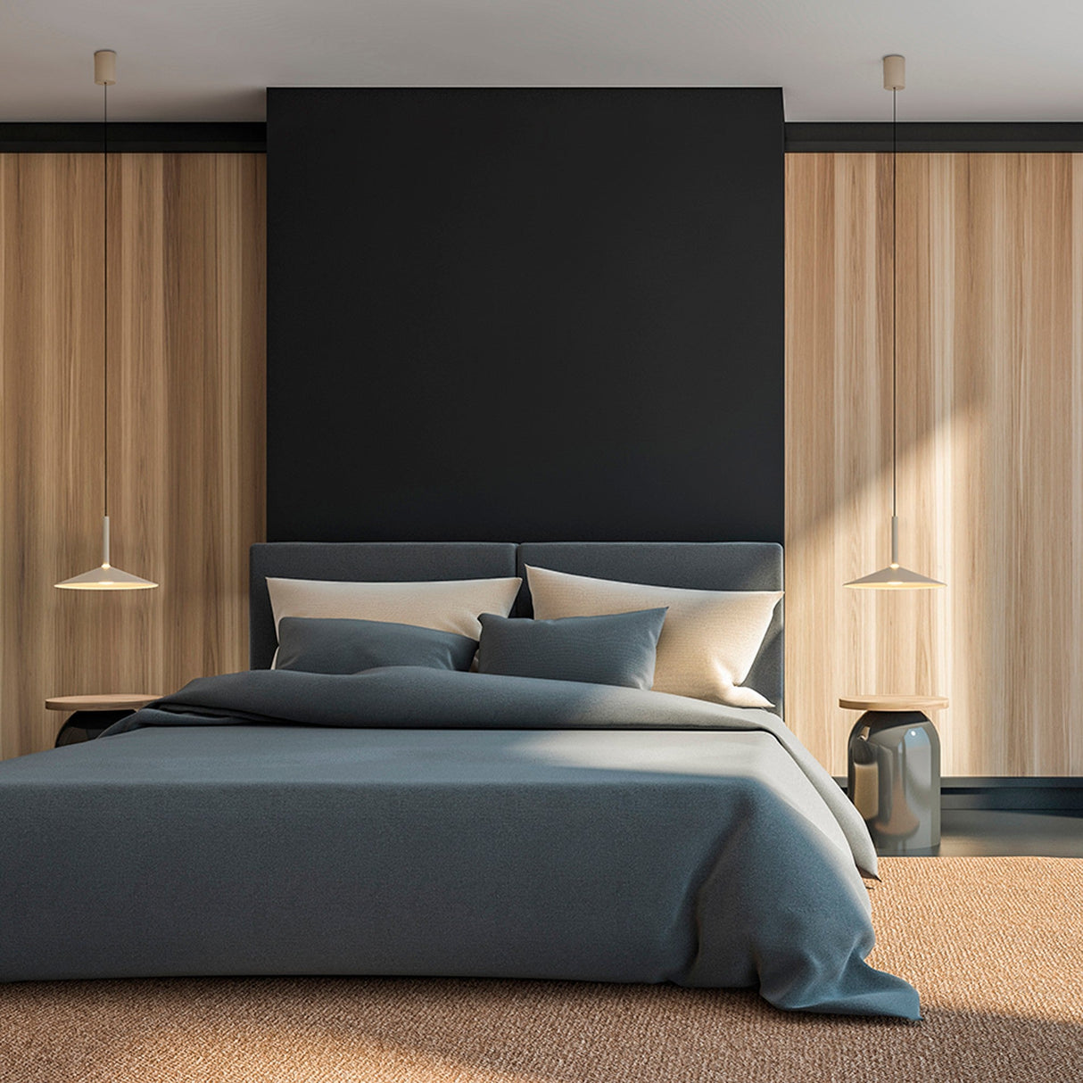 Calice 32cm LED Pendant Light 9W 3000K - Grey & White