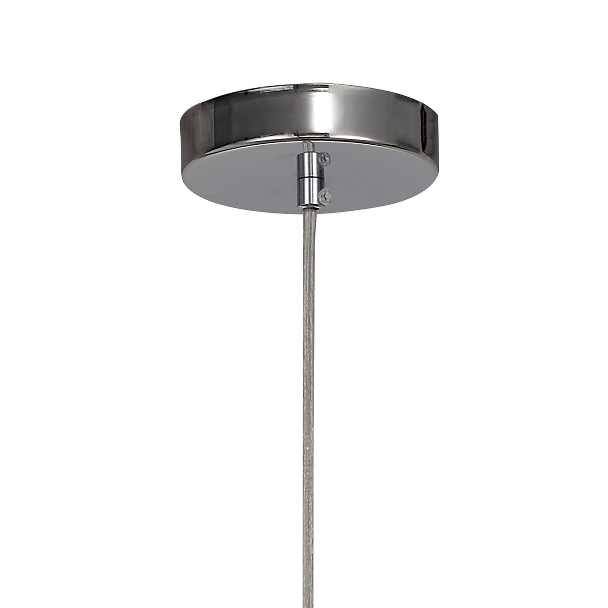 Canto Rectangle 1 Light Pendant Light - Polished Nickel