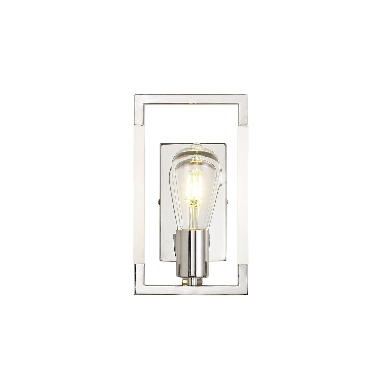 Canto 1 Light Wall Light - Polished Nickel