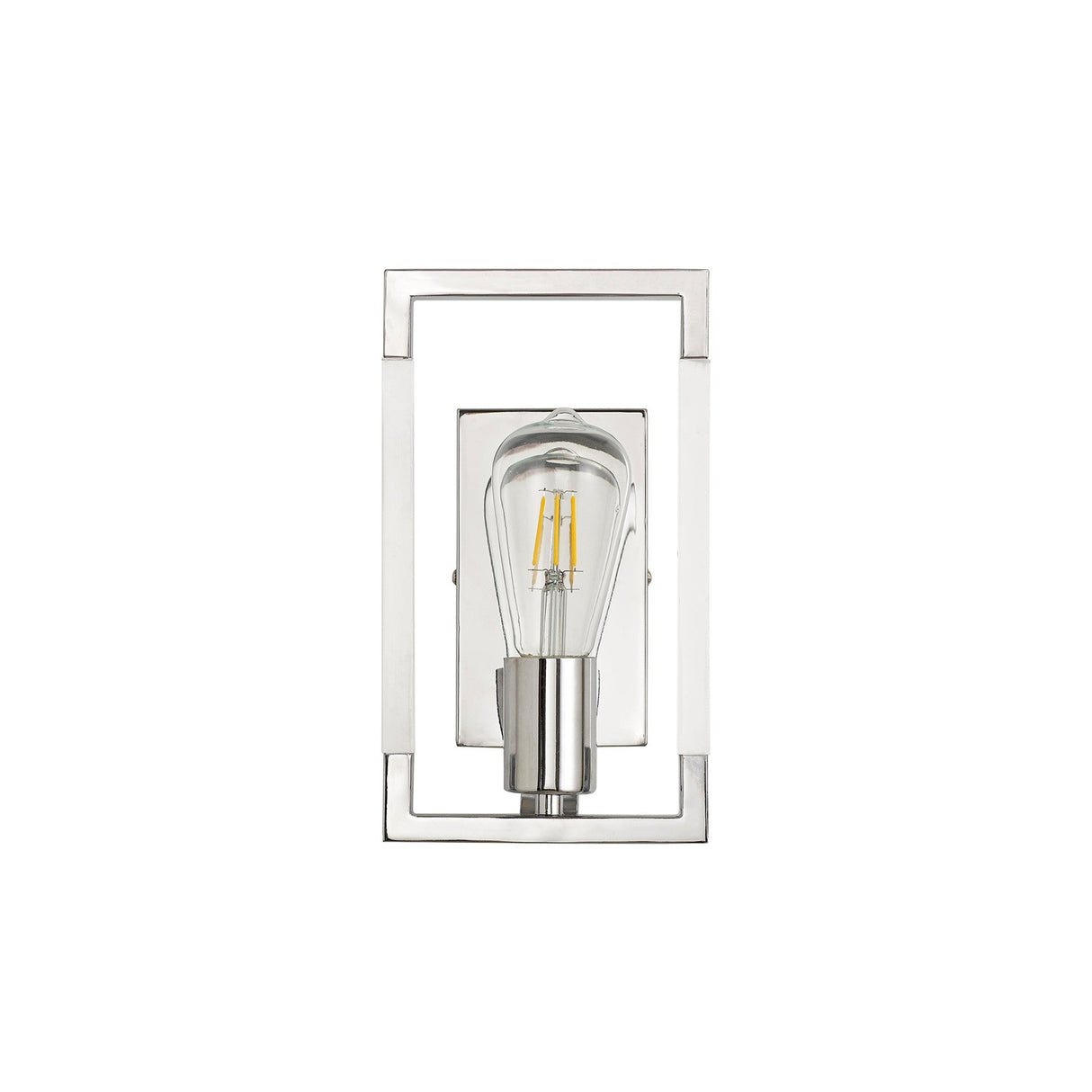 Canto 1 Light Wall Light - Polished Nickel