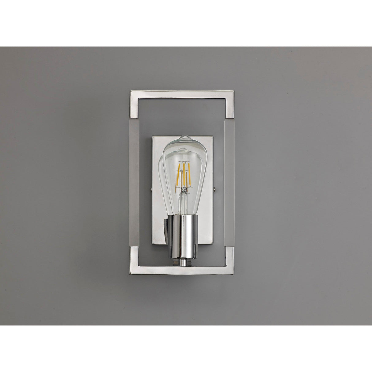 Canto 1 Light Wall Light - Polished Nickel