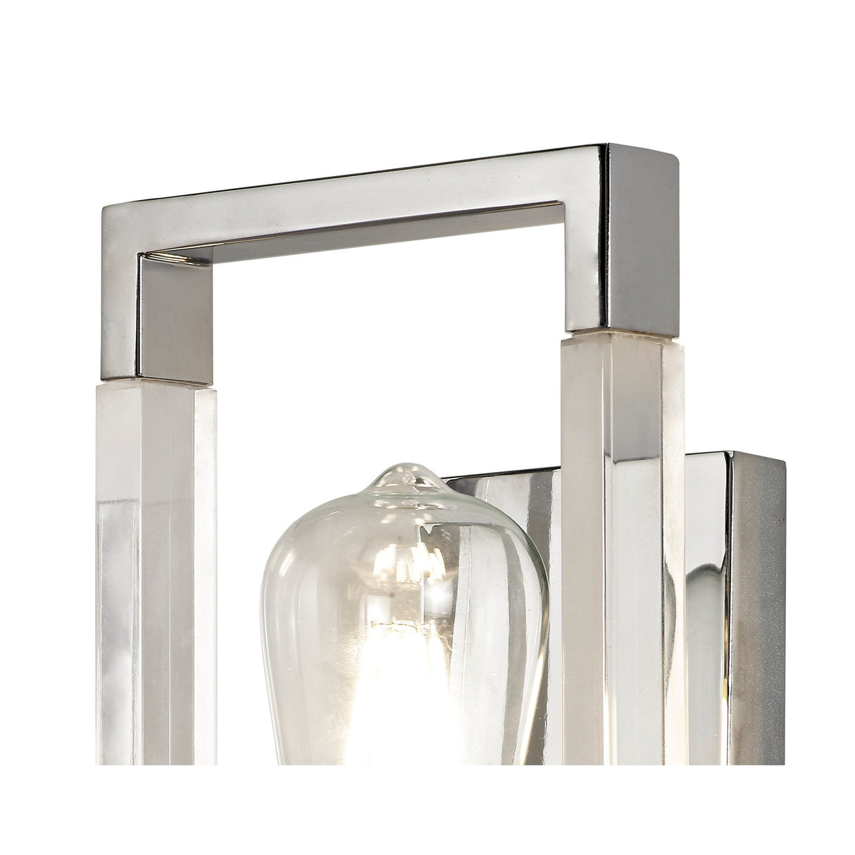 Canto 1 Light Wall Light - Polished Nickel