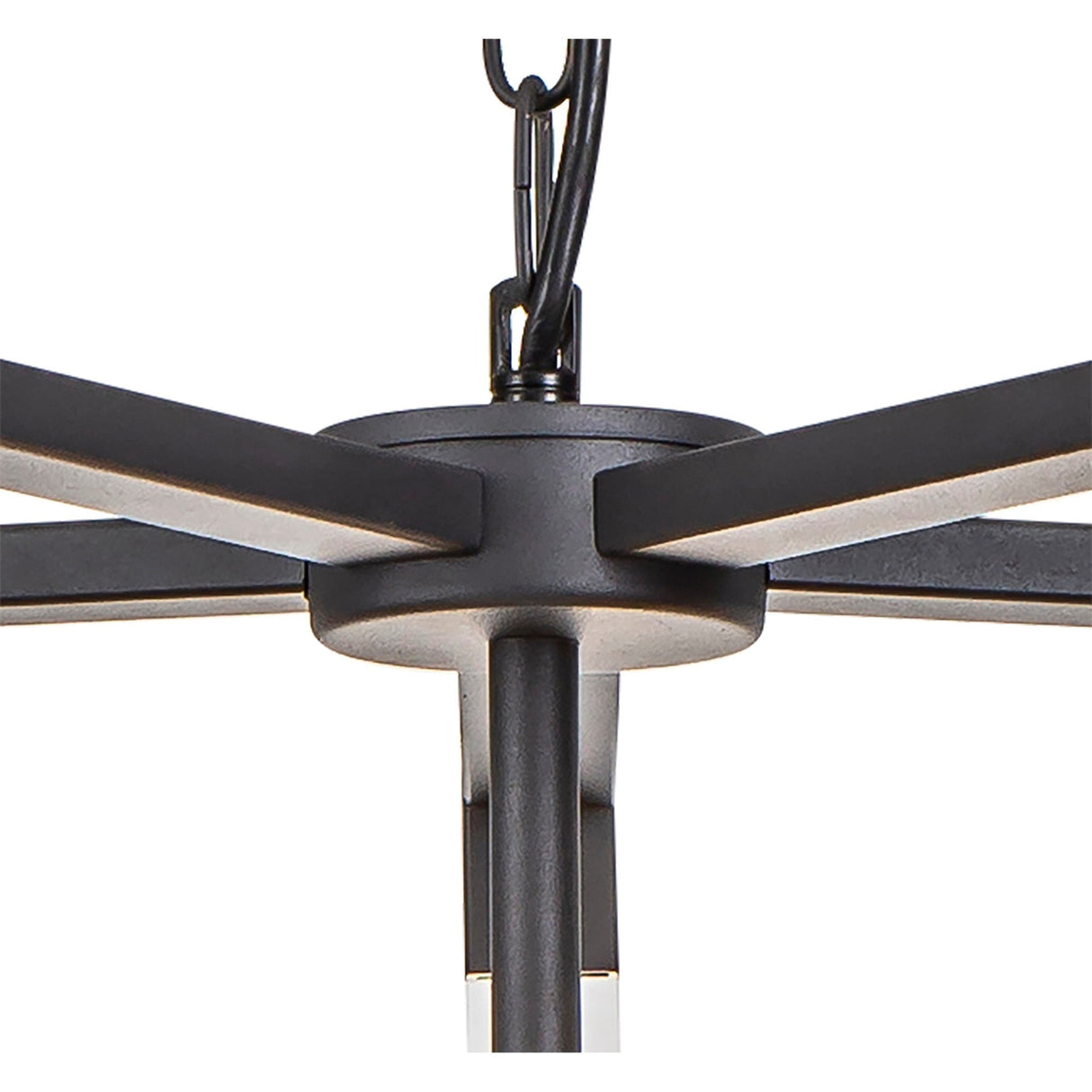 Canto 50cm 5 Light Chandelier - Graphite