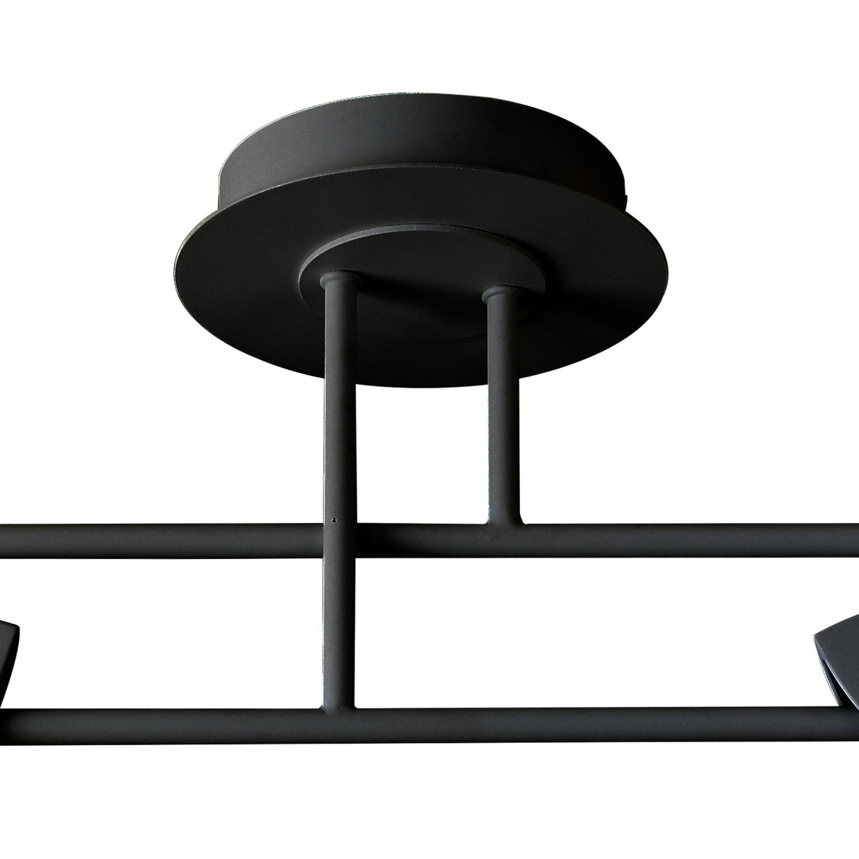 Capuccina Small LED Semi-Flush Ceiling Light 30W 3000K - Black