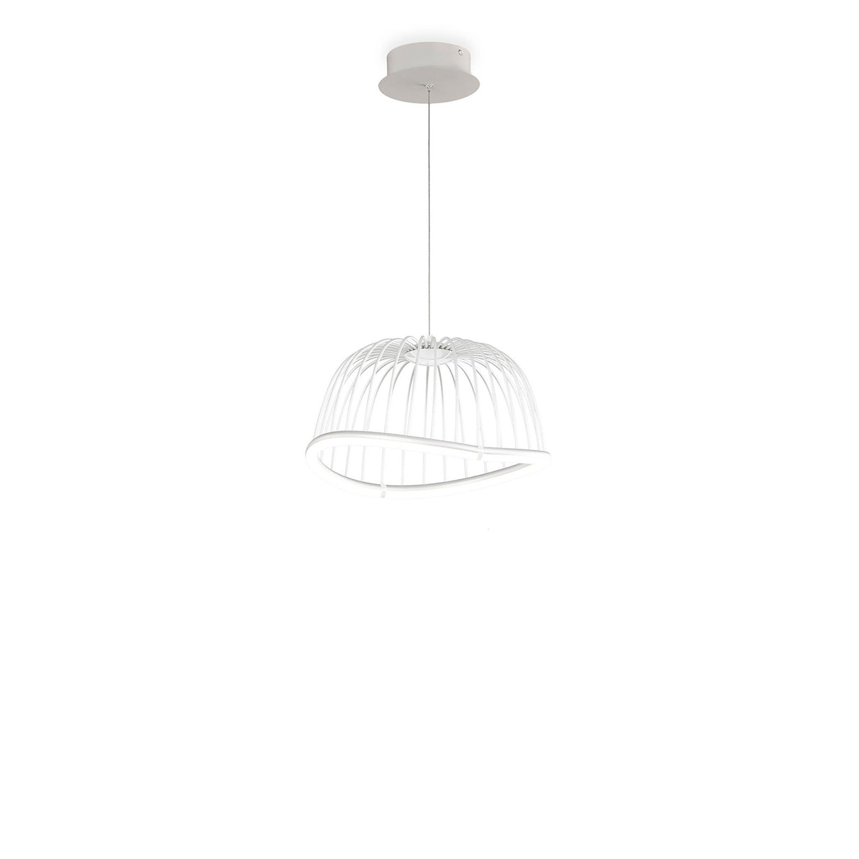 Celeste Small 2 Light LED Pendant Light 20W 3000K - White