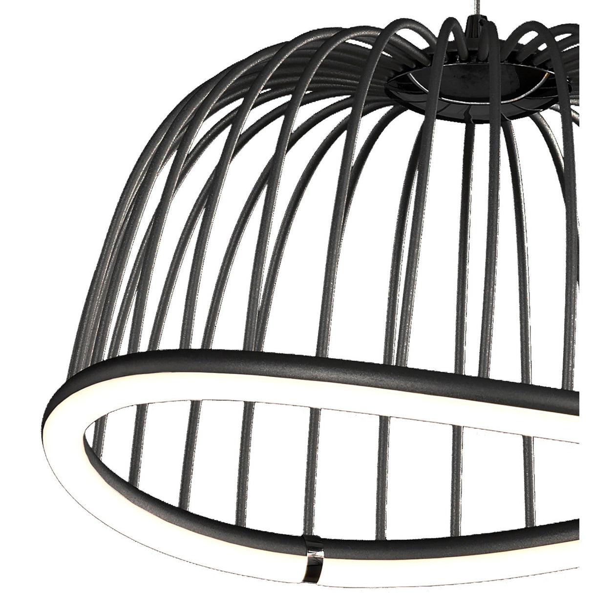Celeste Small 2 Light LED Pendant Light 20W 3000K - Black