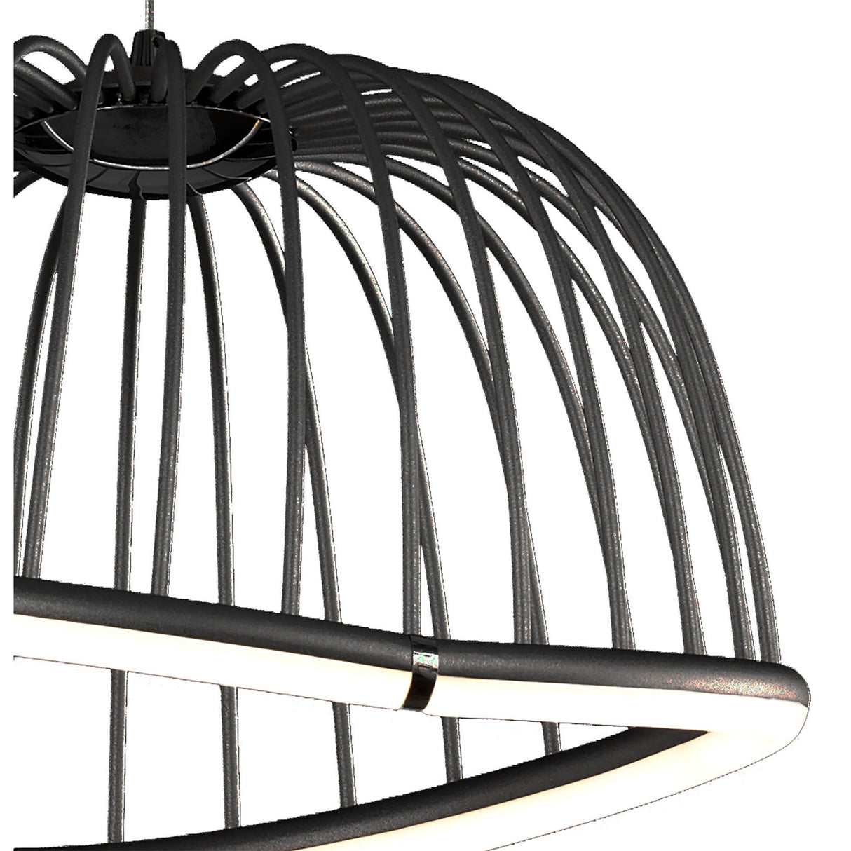 Celeste Small 2 Light LED Pendant Light 20W 3000K - Black