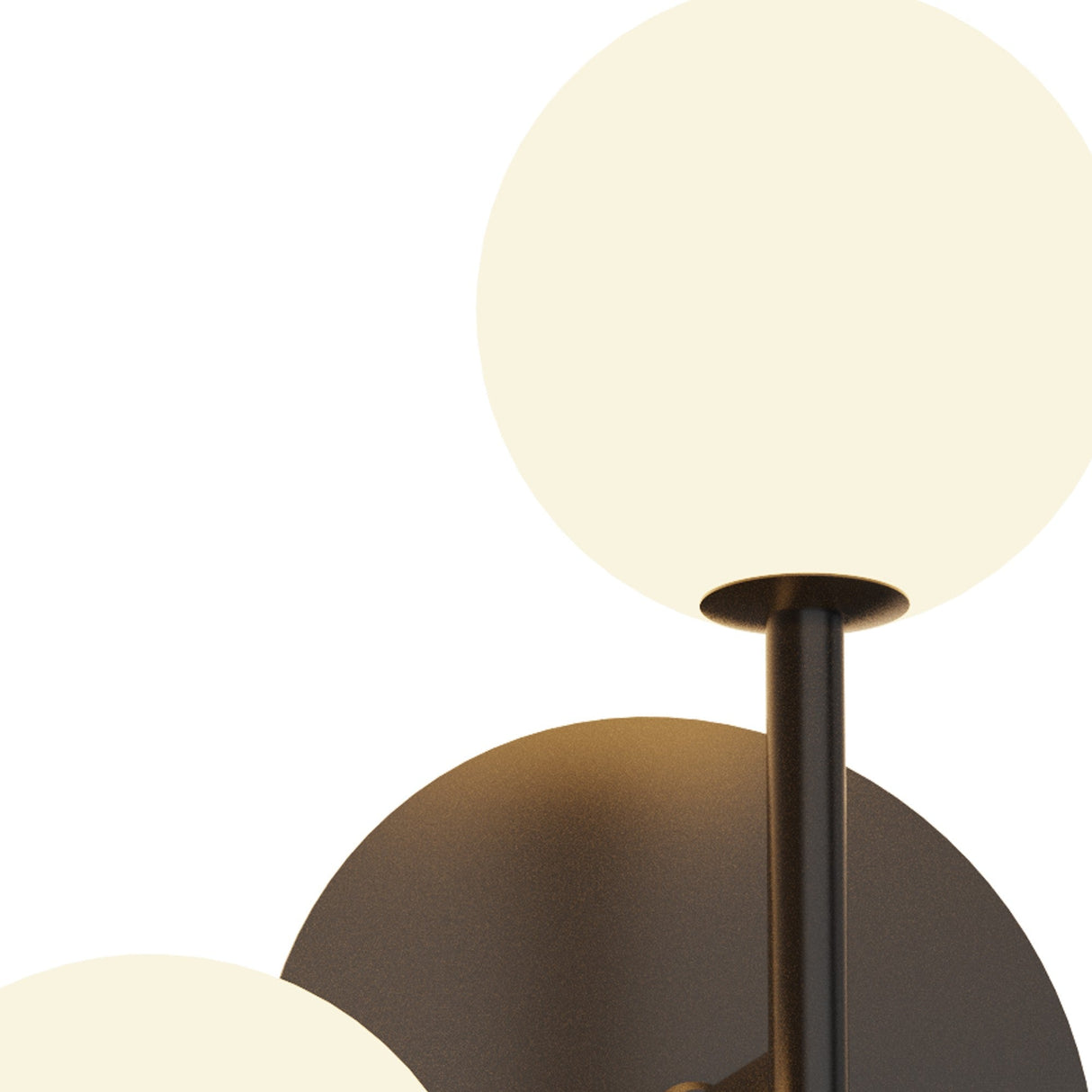 Cellar Left 2 Light LED Wall Light 10W 3000K - Black