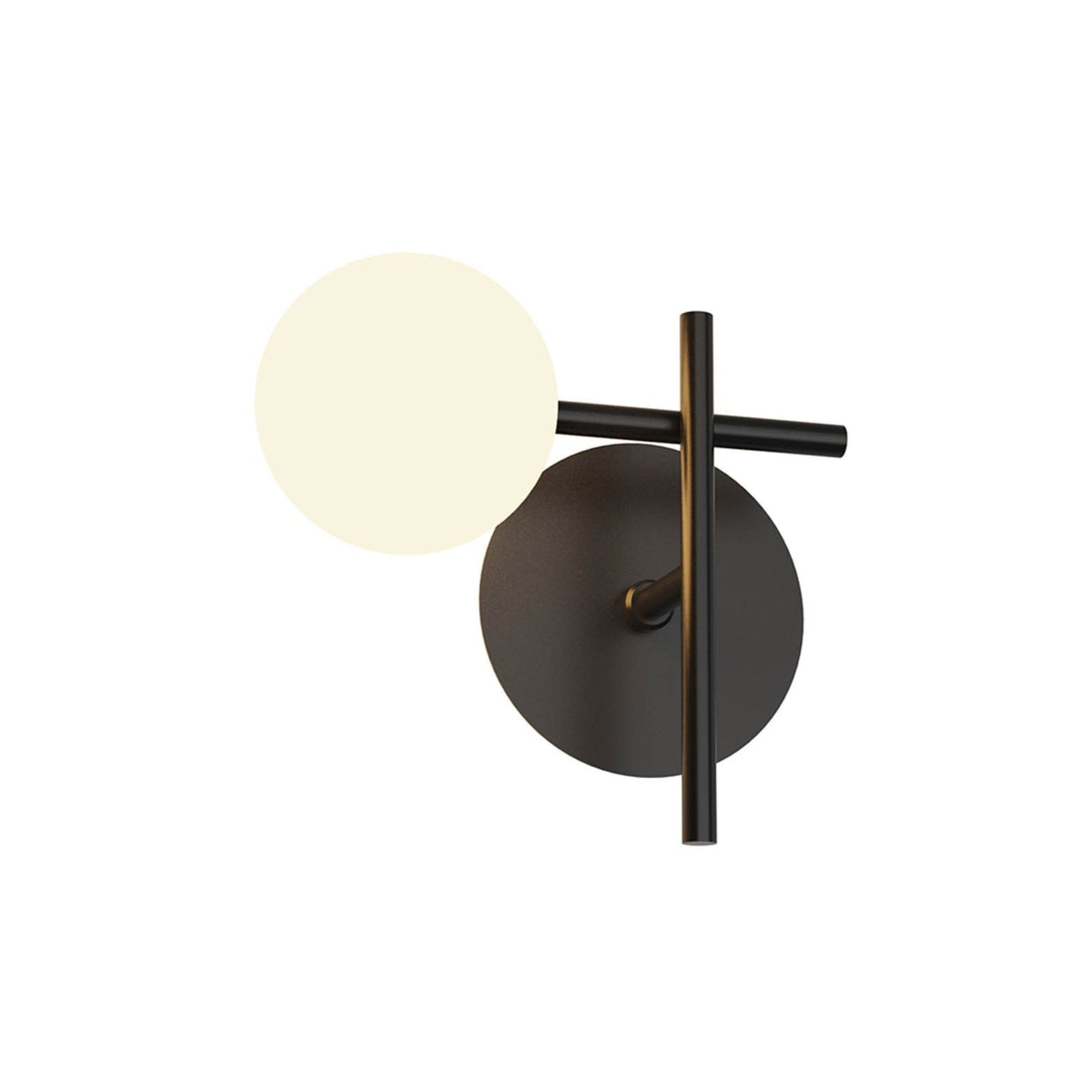 Cellar Left 1 Light LED Wall Light 5W 4000K - Black