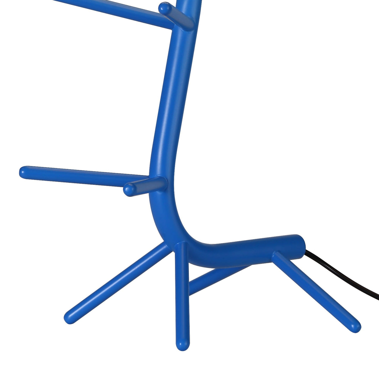 Centipede 1 Light Table Lamp - Blue With White Shade