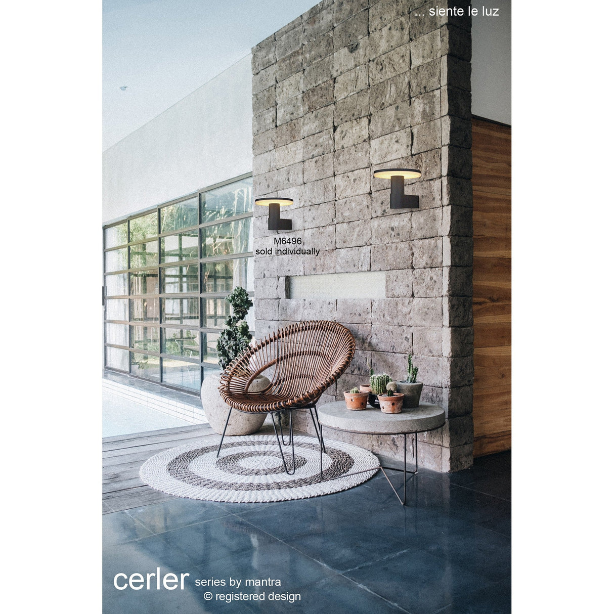 Cerler Outdoor LED Wall Light 10W 3000K - Anthracite