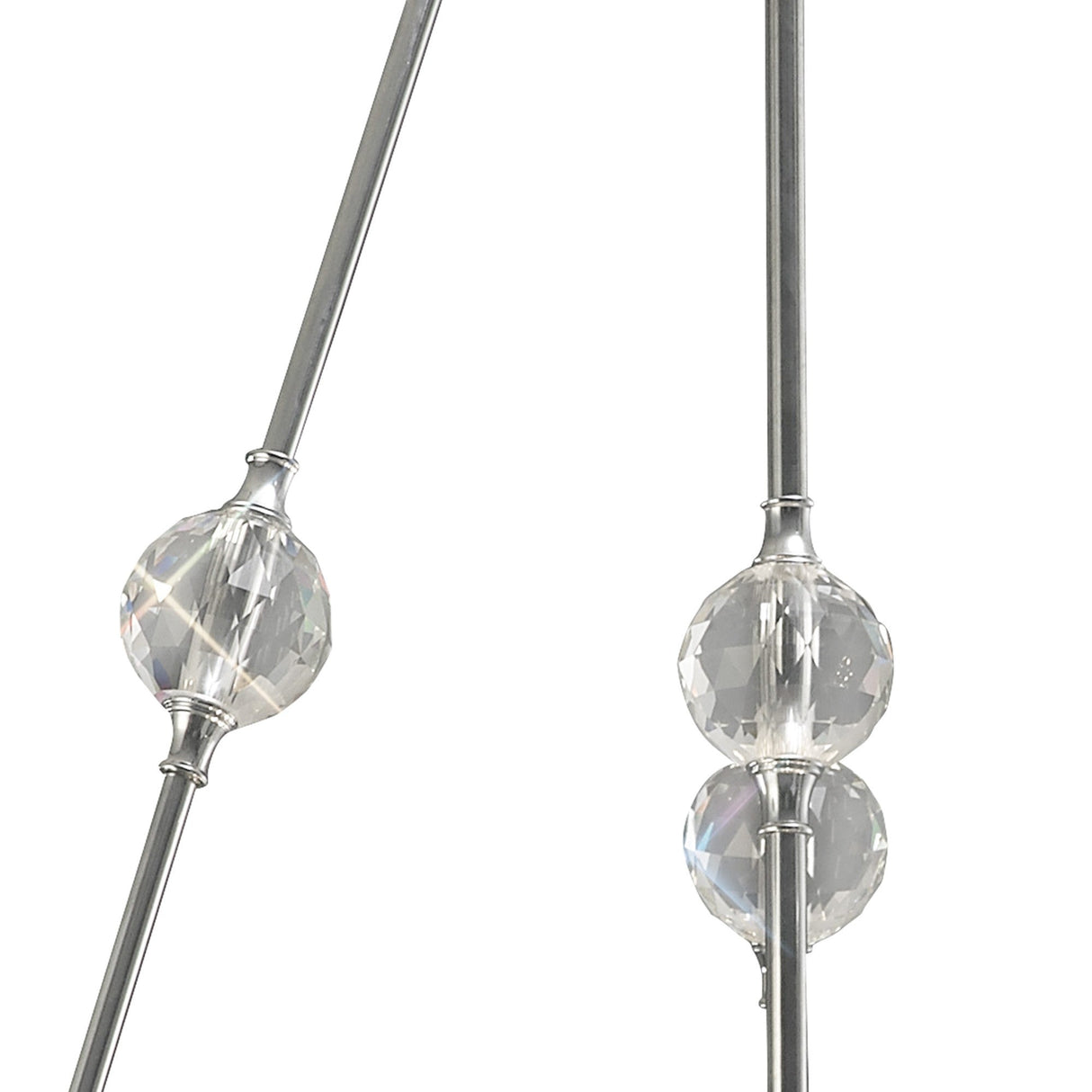 Cesto 80cm Grand 12 Light Crystal Chandelier - Polished Chrome