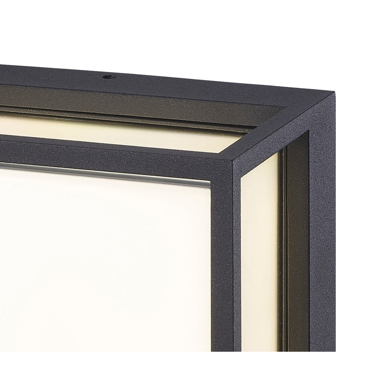 Chamonix Square Outdoor LED Celing/Wall Light - Anthracite