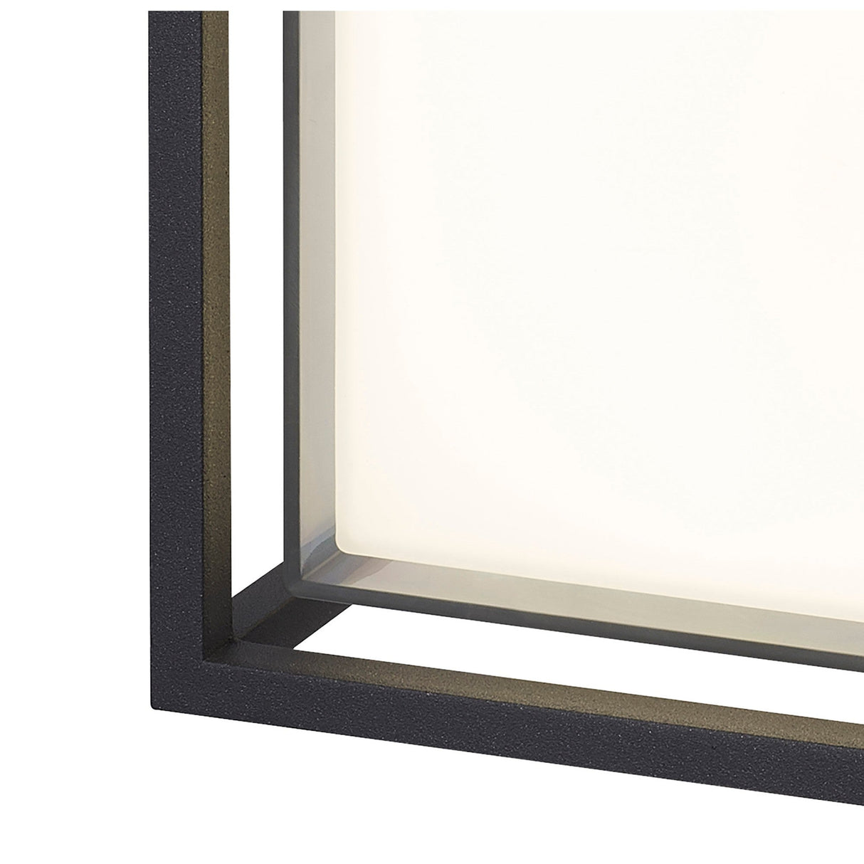 Chamonix Square Outdoor LED Celing/Wall Light - Anthracite