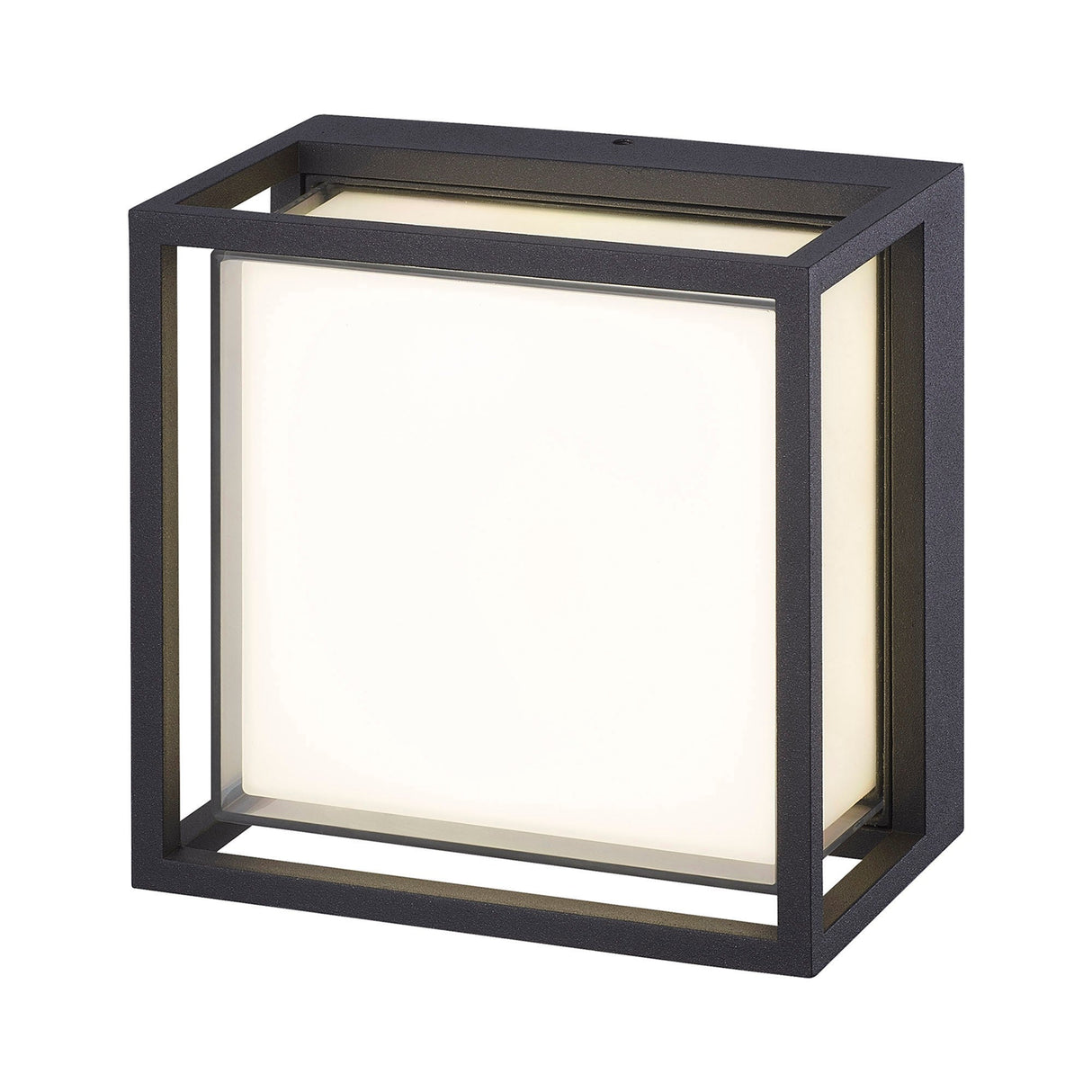 Chamonix Square Outdoor LED Celing/Wall Light - Anthracite