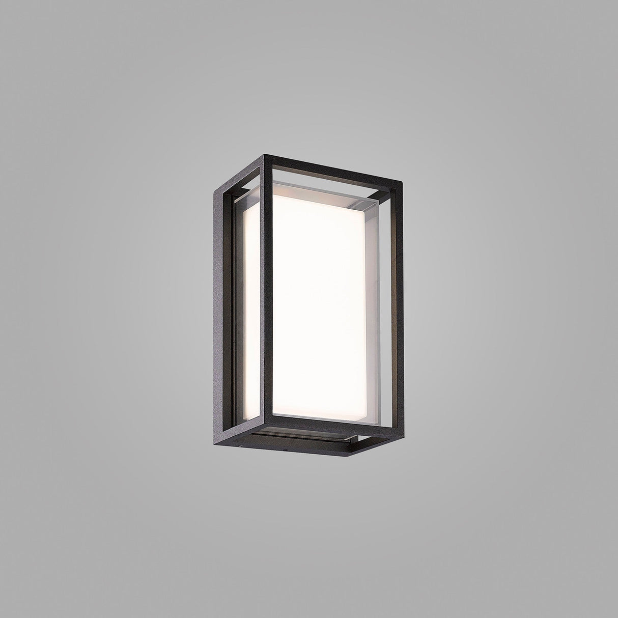 Chamonix Rectangular Outdoor LED Ceiling/Wall Light - Anthracite