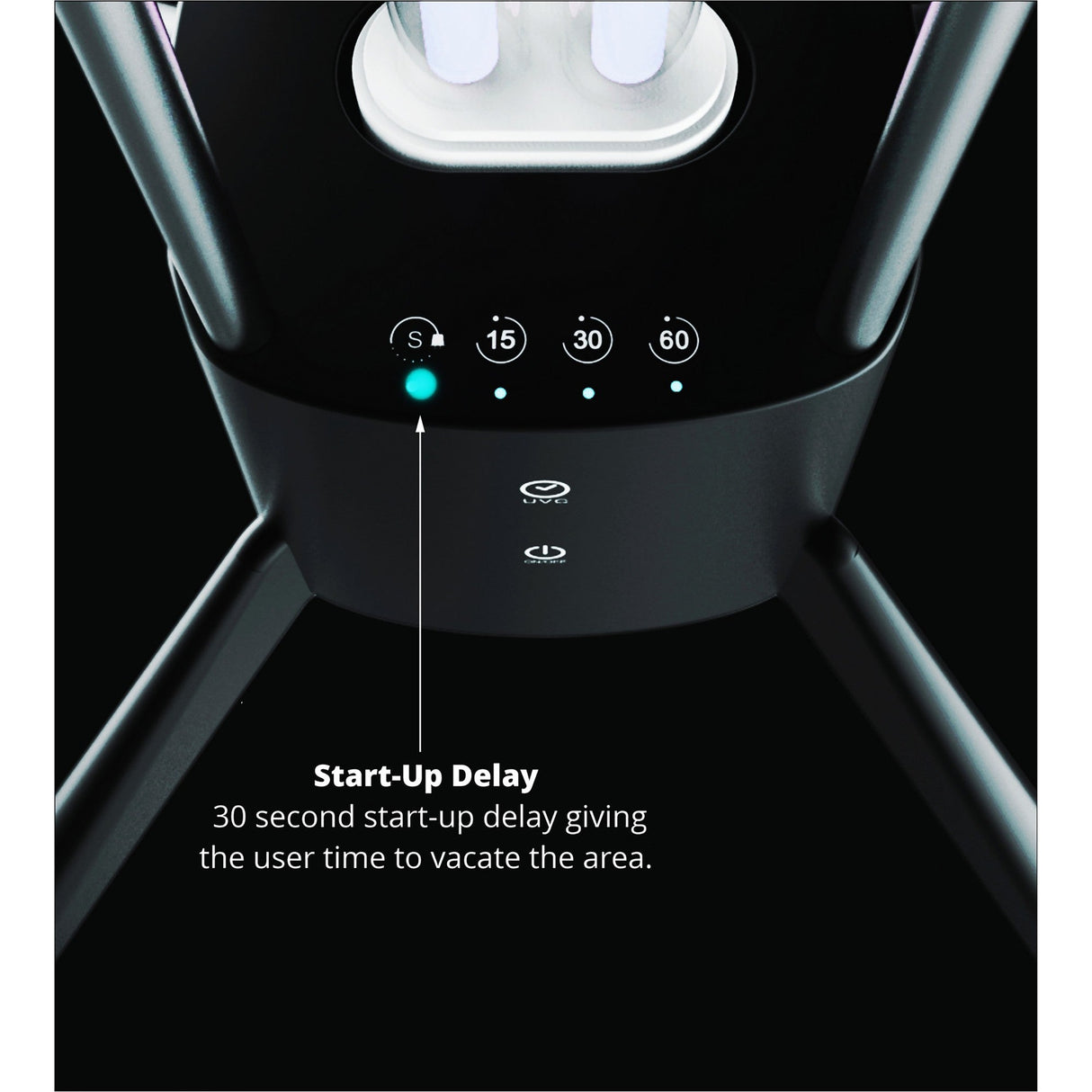 Cidal 36W UV-C Germicidal Table Lamp