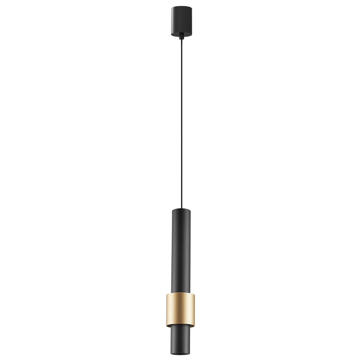Clifton 5.8cm LED Pendant Light 7W 3000K - Black & Gold