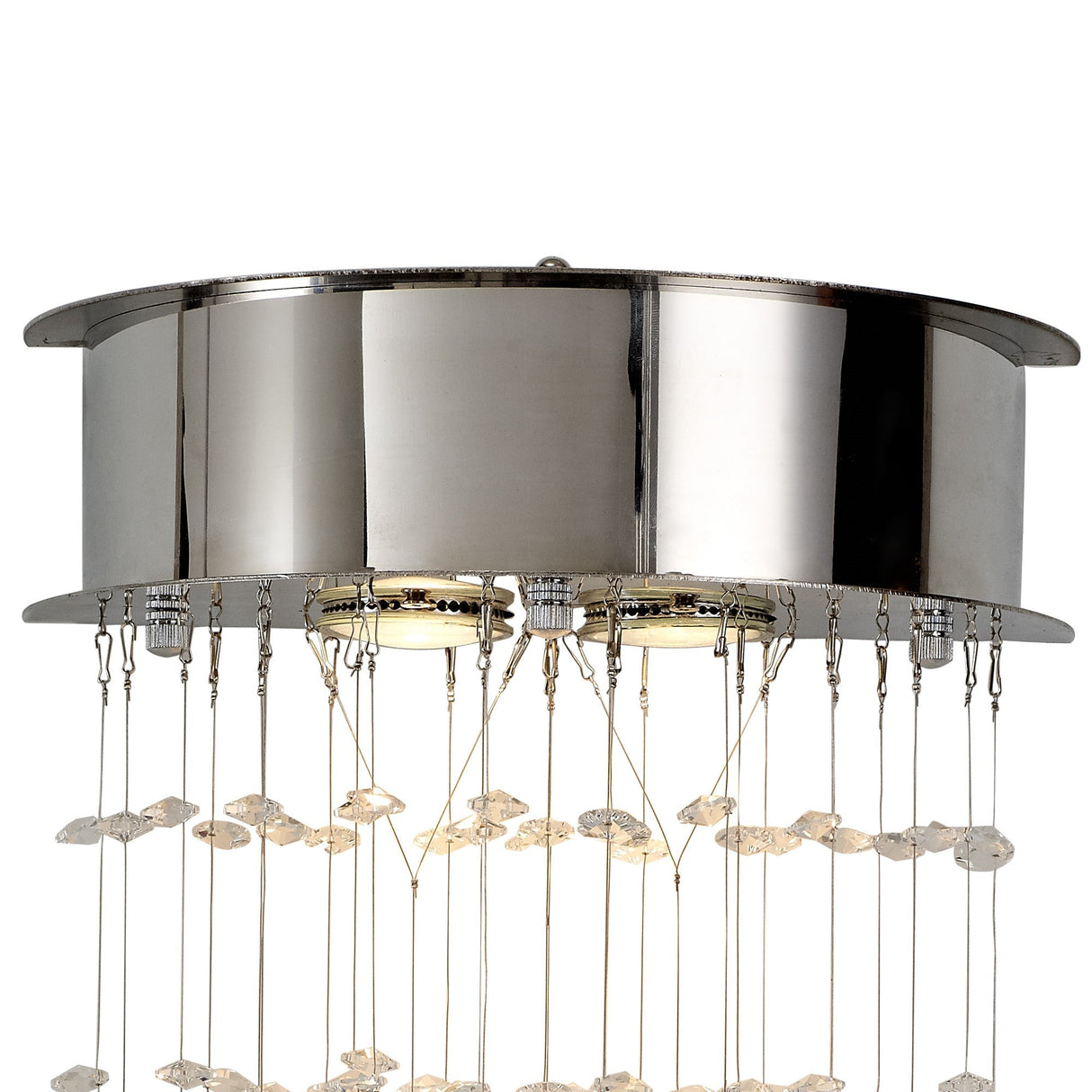 Colorado 2 Light Crystal Wall Light - Polished Chrome