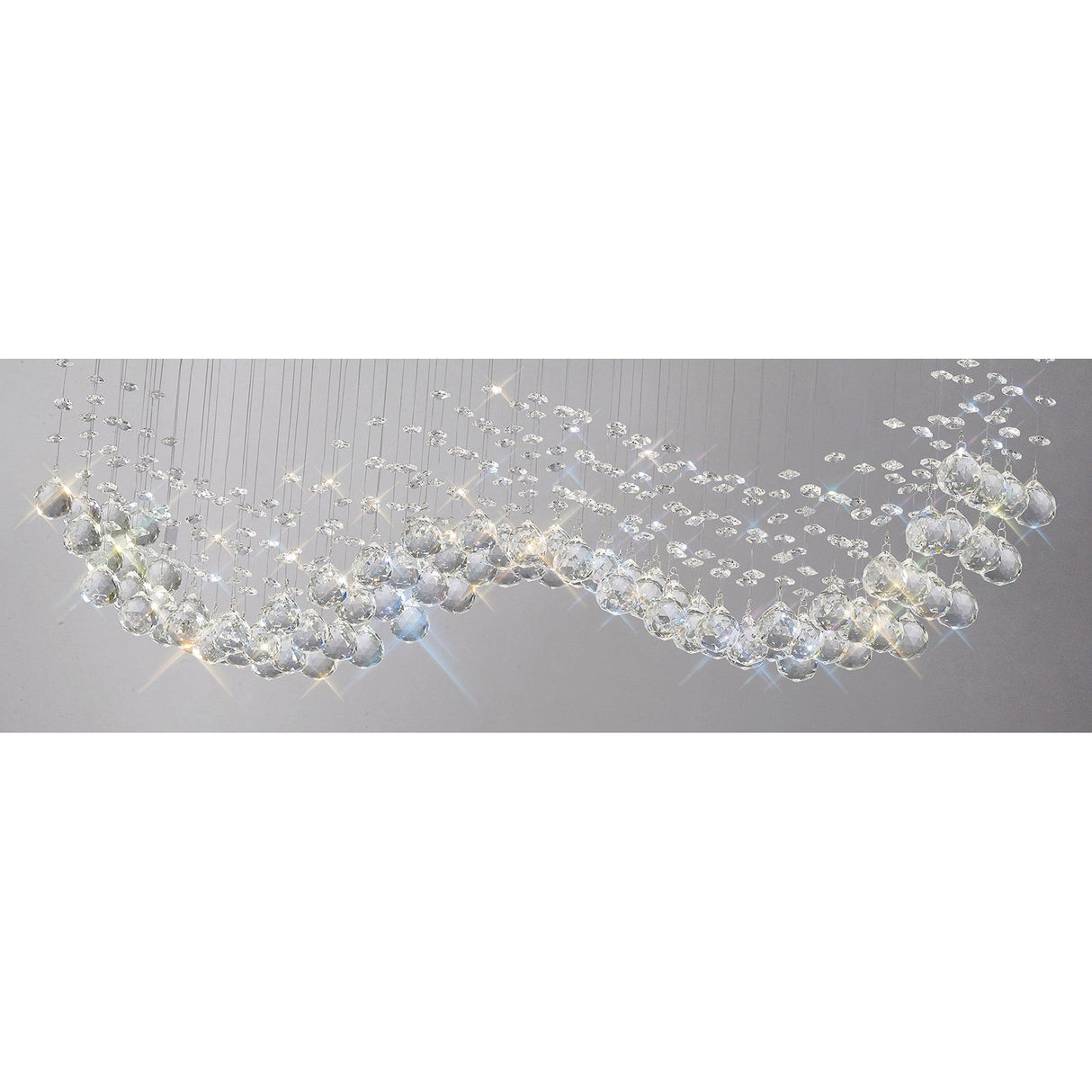 Colorado 4 Light Crystal Bar Pendant Light - Polished Chrome