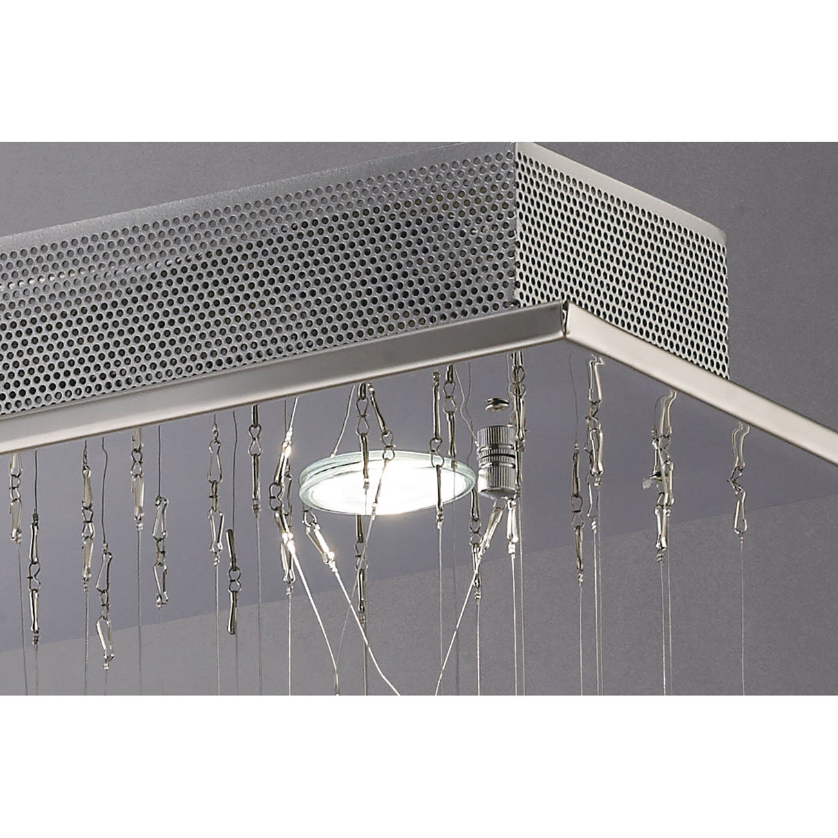 Colorado 6 Light Crystal Bar Pendant Light - Polished Chrome