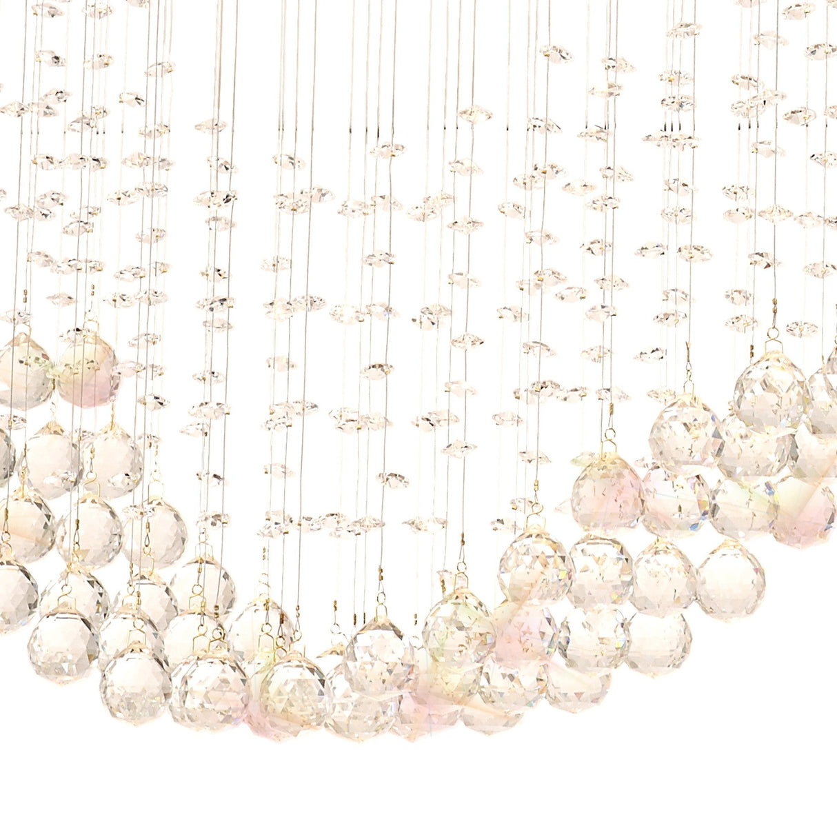 Colorado 6 Light Crystal Bar Pendant Light - French Gold