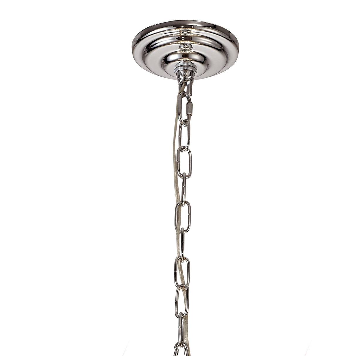 Coniston 6 Light Crystal Pendant Light – Polished Chrome