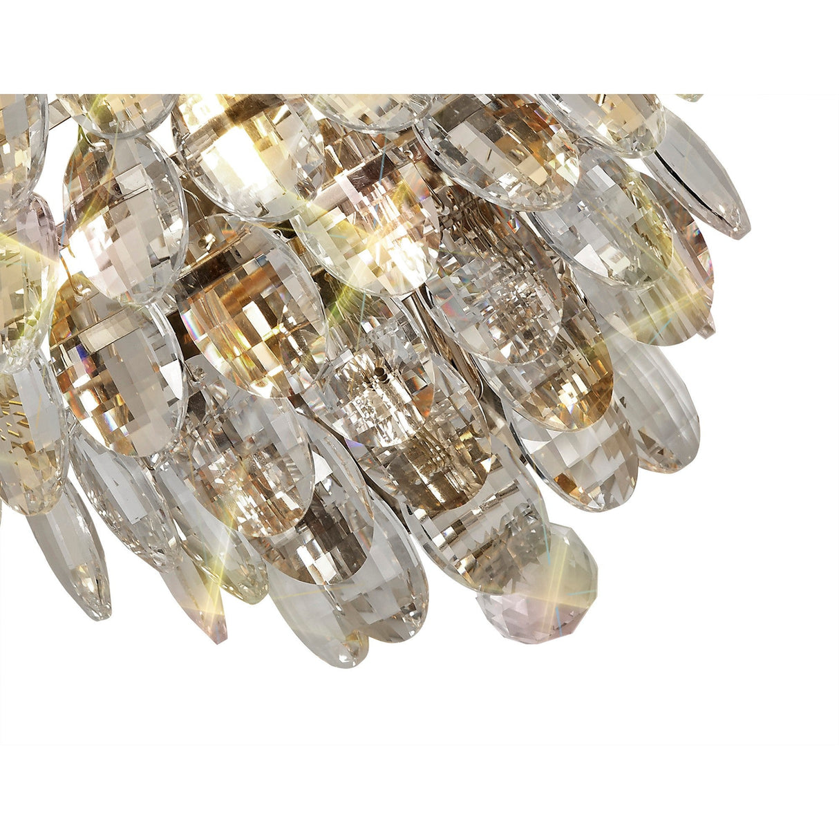 Coniston 1 Light Crystal Wall Light – Polished Chrome