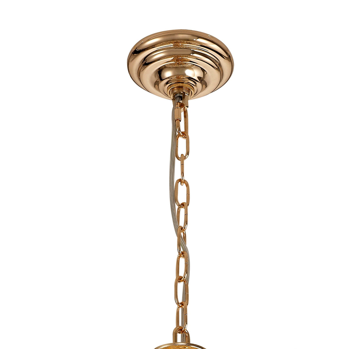 Coniston 12 Light Crystal Pendant Light – French Gold