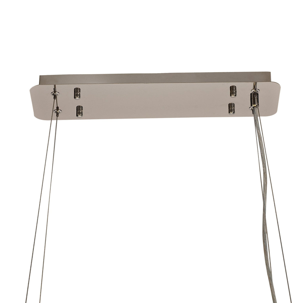 Coniston 8 Light Crystal Linear Suspension Light - Chrome