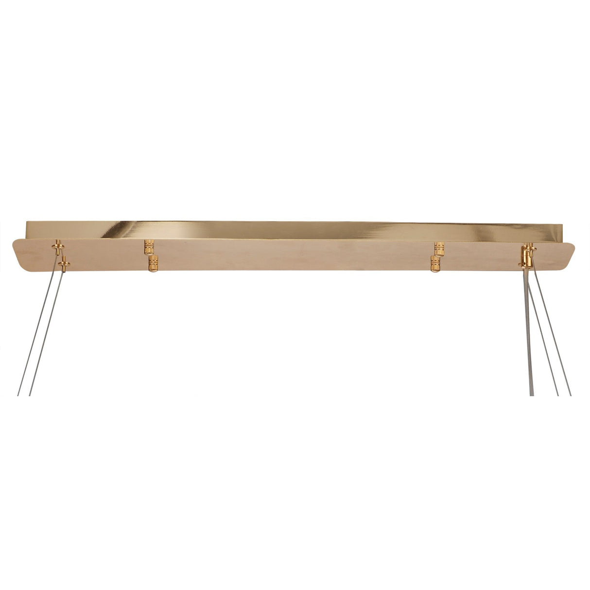 Coniston 14 Light Crystal Linear Suspension Light - French Gold