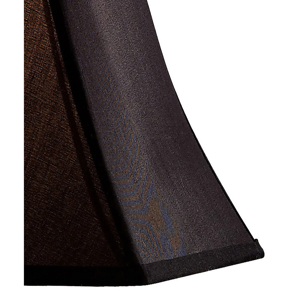 Contessa Small Square Lampshade - Black, 13/25.5cm x 23cm